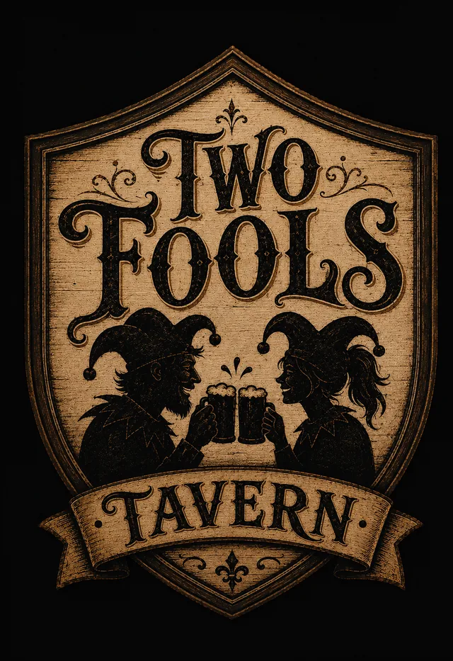 Two Fools Tavern crest